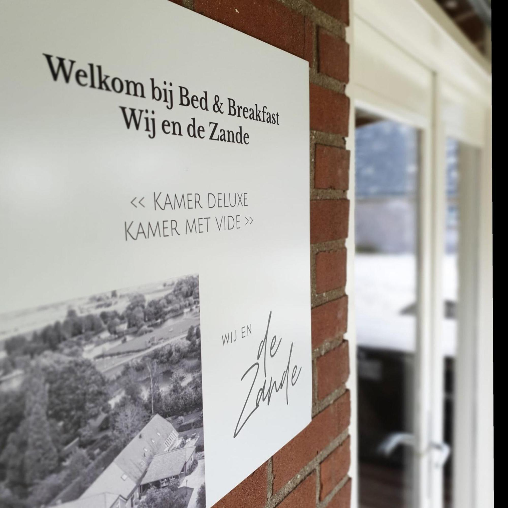 Bed And Breakfast 'Wij En De Zande' - Kamer Met Vide Kamperveen Extérieur photo